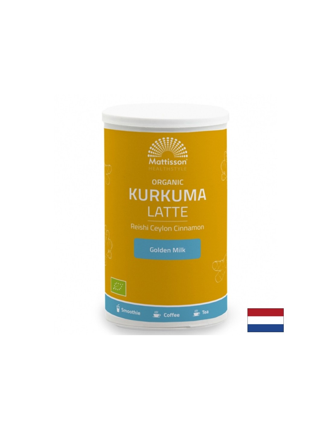 Latte Turmeric с Reishi и Ceylon Cinnamon Bio, 160 g