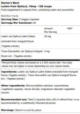 Лутеин 10 mg | От Optilut - 120 капсули