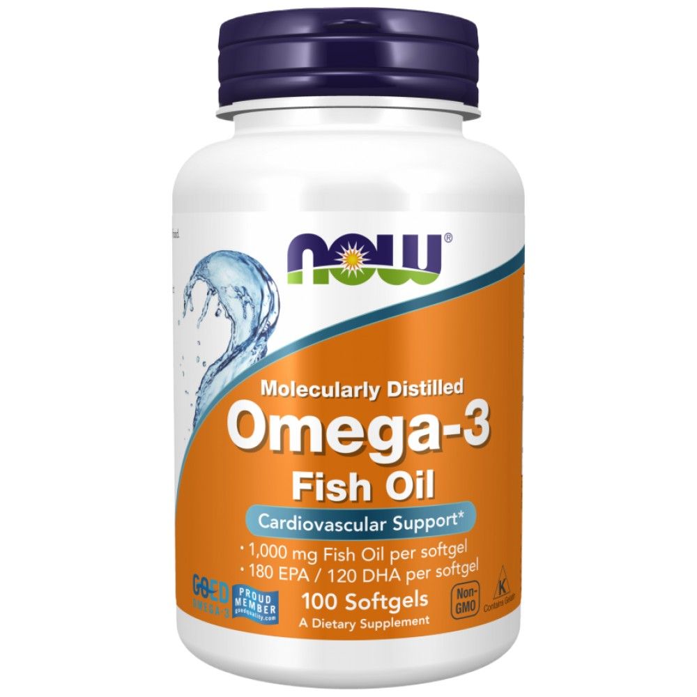 Омега 3 1000 mg / молекулярно дестилиран - 500 гел капсули