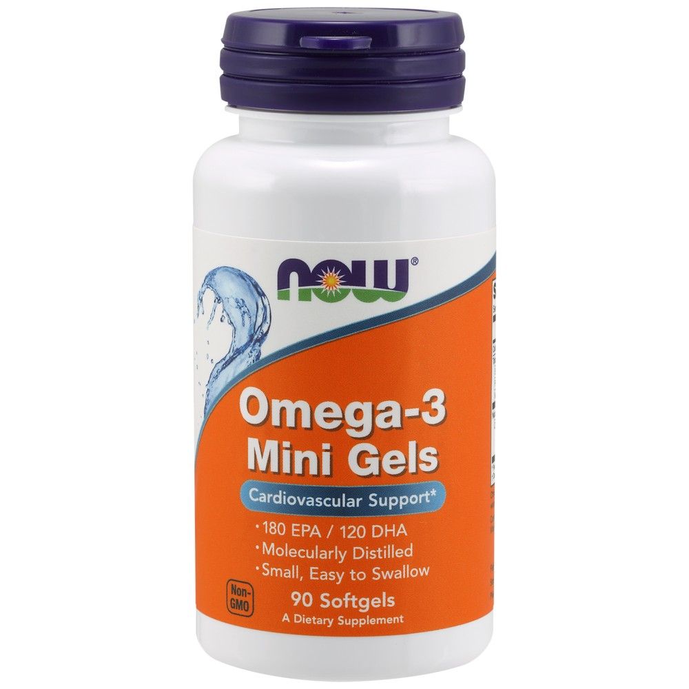 Omega -3 мини гелове - 180 гел капсули