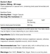 Epicor 500 mg | Имуногени с висок метаболит - 60 капсули