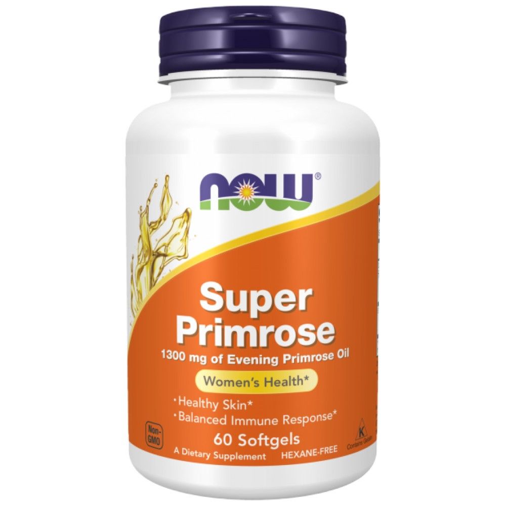 Super Primrose Oil 1300 mg - 60 гел капсули