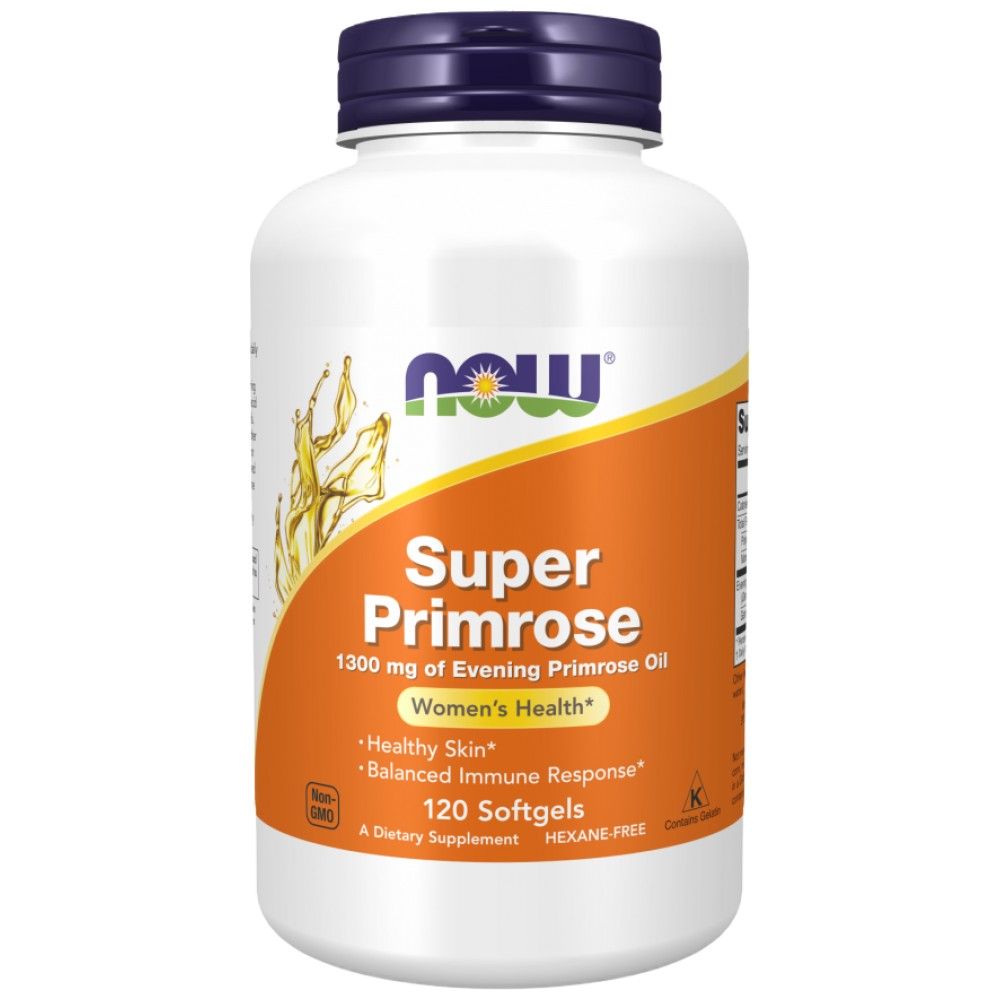 Super Primrose Oil 1300 mg - 60 гел капсули