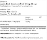 Aronia Black Chockeberry Fruit 400 mg 60 капсули