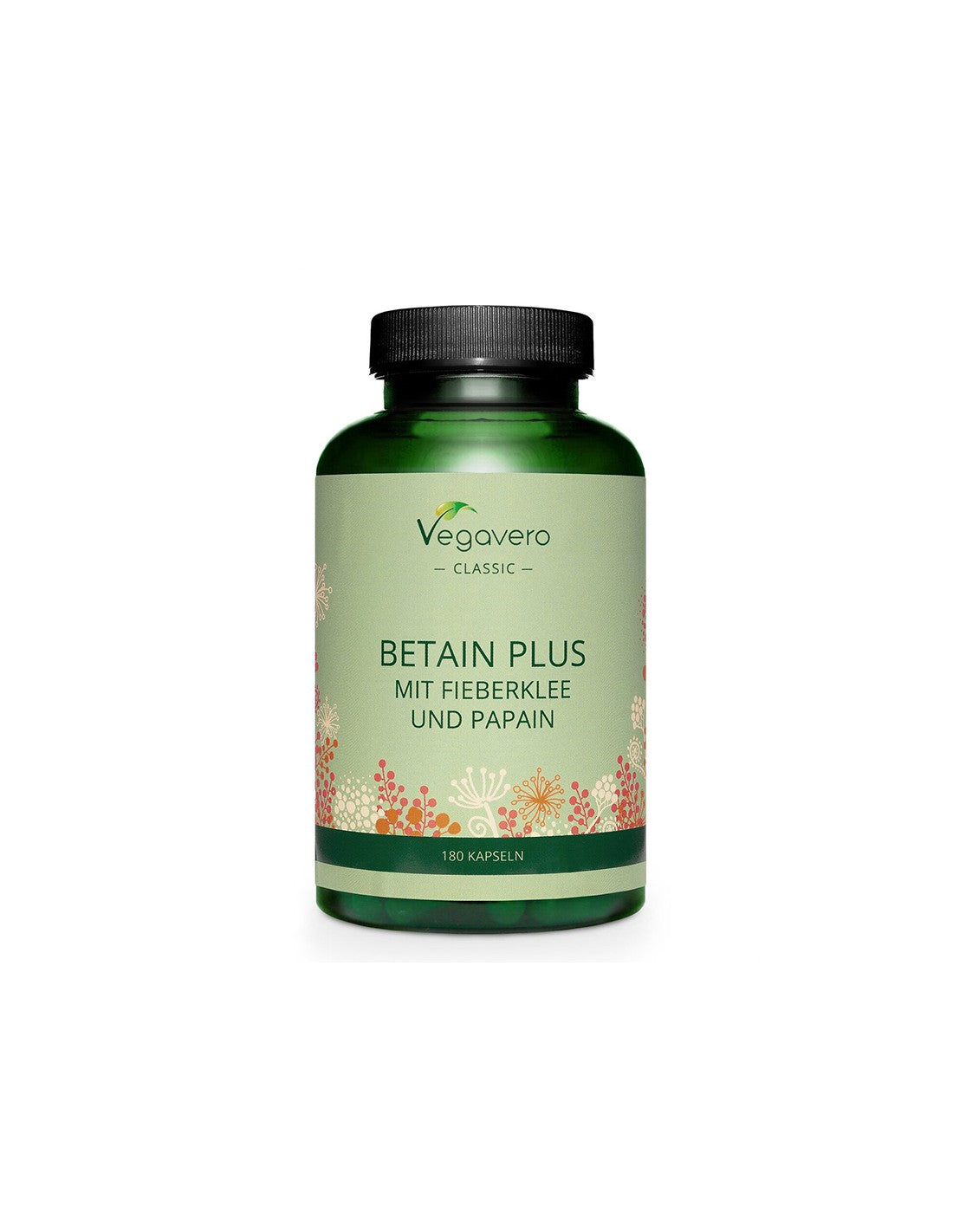 Храносмилане - Betaine hydrochloride+Bittersweet+Papain, 180 капсули <tc>Vegavero</tc>
