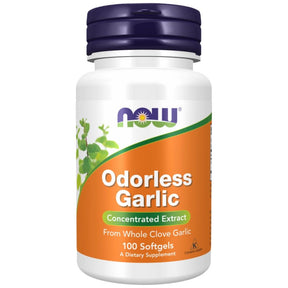 Odorless Garlic - 100 Gel capsules - Nutra Best Europe