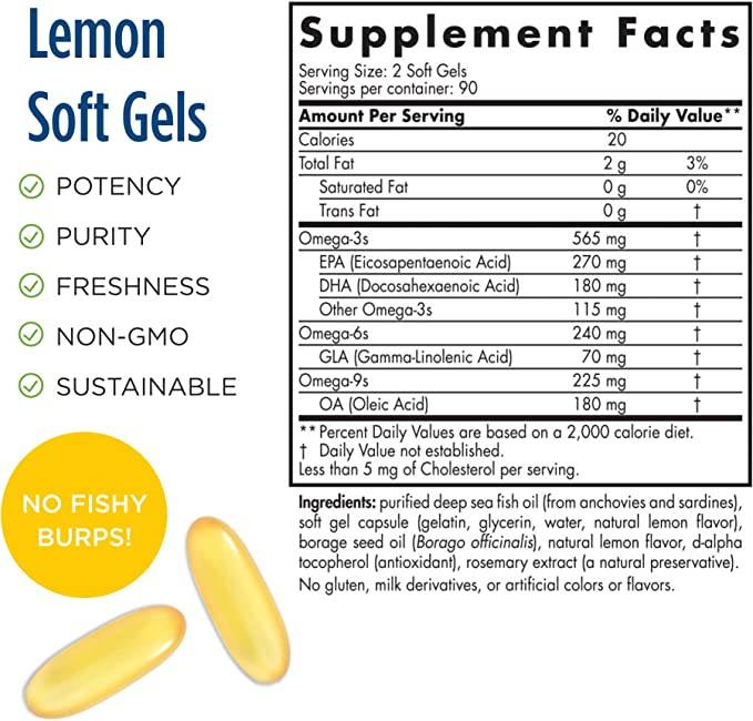 Proefa - Omega 3.6.9 - 180 гел капсули