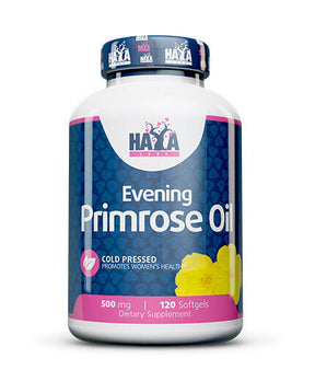 Evening Primrose Oil / Cold Pressed / 500mg. / 120 Softgels - Nutra Best Europe