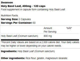 Лист от свети босилек 400 mg 120 капсули