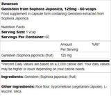 Genistein от Sophora japonica 125 mg 60 капсули