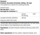 Пребиотичен Йерусалим артишок 400 mg 60 капсули