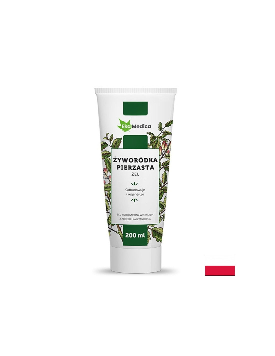 Масажен гел с екстракт от каланхое и алое вера, 200 ml