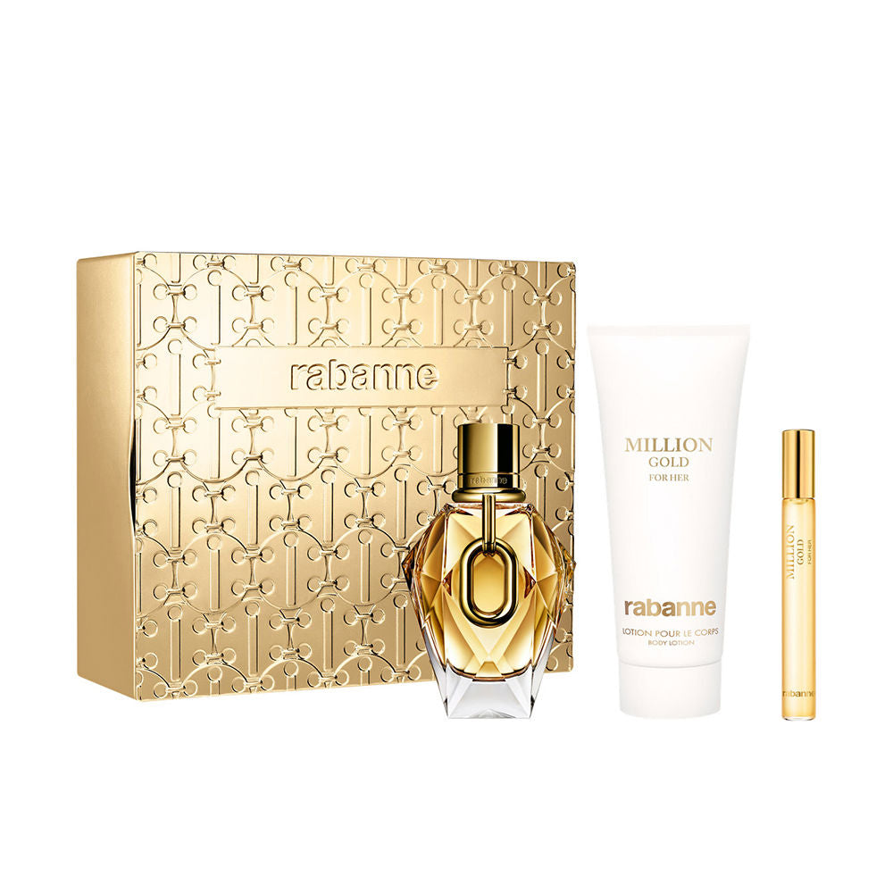 Задайте милион злато за нейния Eau de Parfum 90ml + лосион за тяло 100ml + спрей за пътуване 10ml