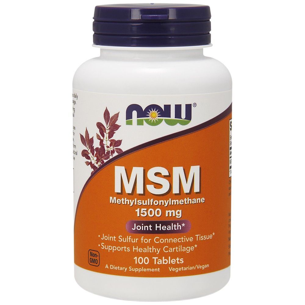 MSM 1500 mg - 100 таблетки