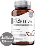Магнезий 220 mg (двукомпонентна) - 180 капсули