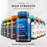 MSM 2200 mg (кости и стави) - 365 таблетки