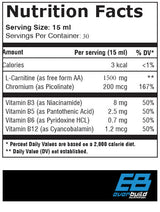 Течен L-карнитин + хром/1500mg 0,450 L