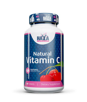 Natural Vitamin C from Organic Acerola fruit 60 Tabs. - Nutra Best Europe