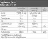 Течен L-карнитин + хром 500 ml.