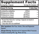 10 Billion Acidophilus & Bifidus Probiotic Complex / 30 caps. - Feel You