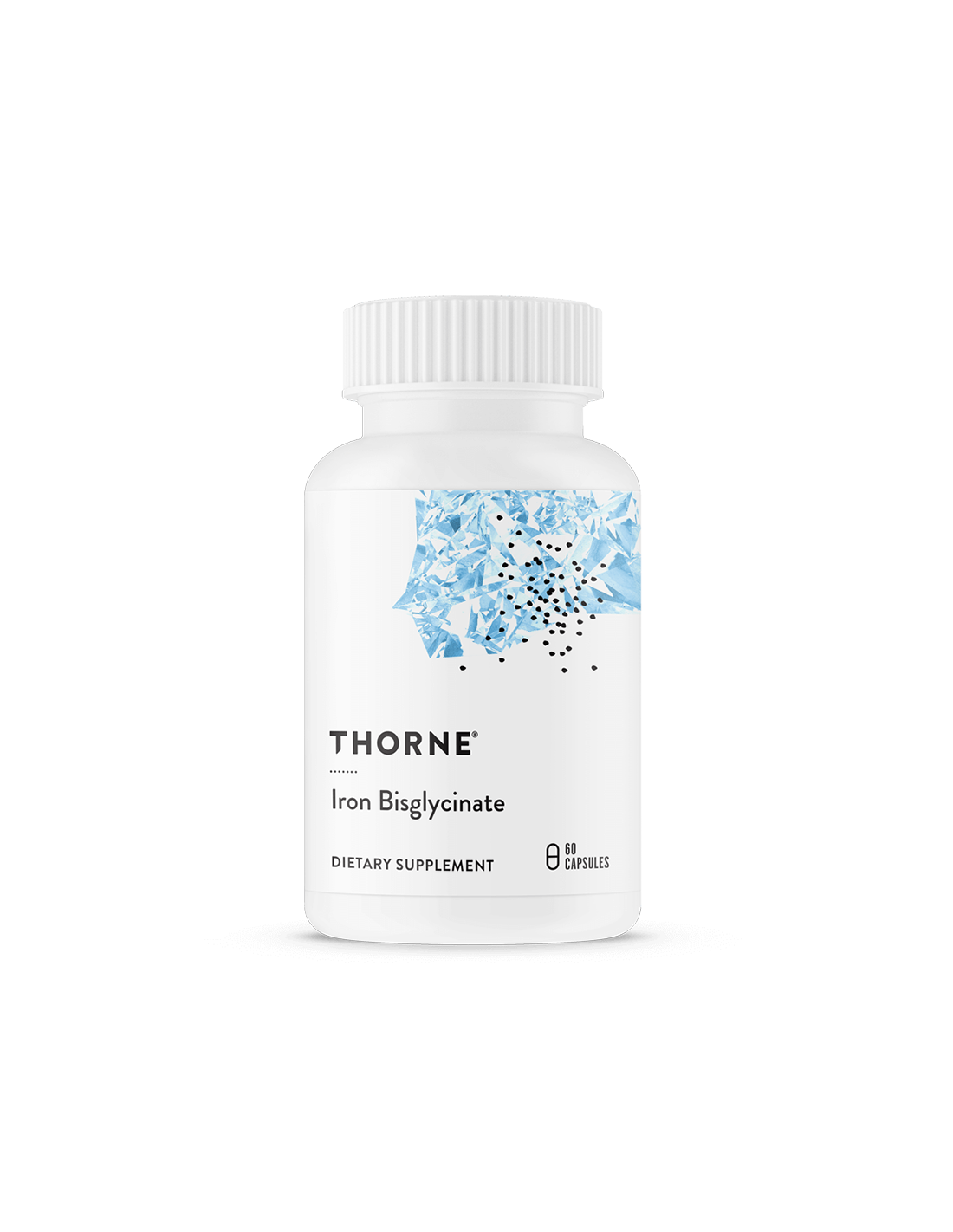 Желязодефицитна анемия - Желязо (бисглицинат), 25 mg x 60 капсули <tc>Thorne</tc>