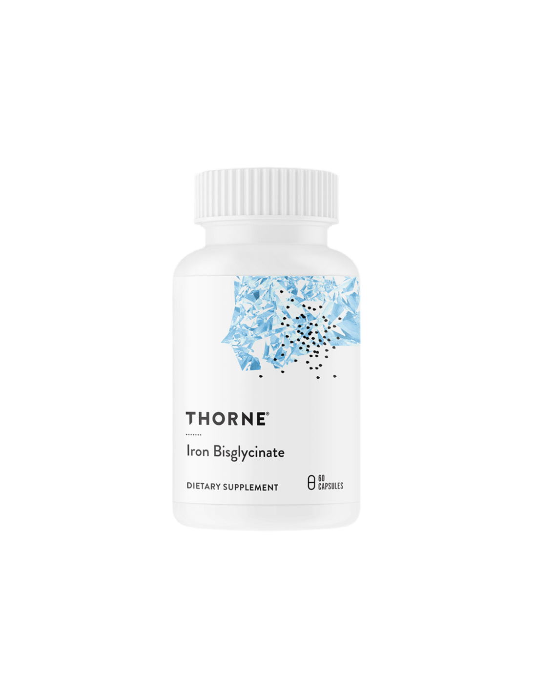 Желязодефицитна анемия - Желязо (бисглицинат), 25 mg x 60 капсули <tc>Thorne</tc>