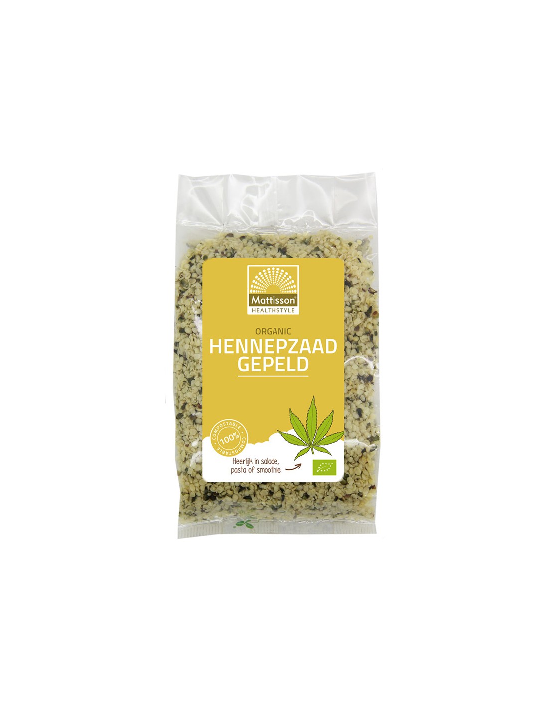 Конопено семе (белено) Био, 250гр <tc>Mattisson Healthstyle</tc>