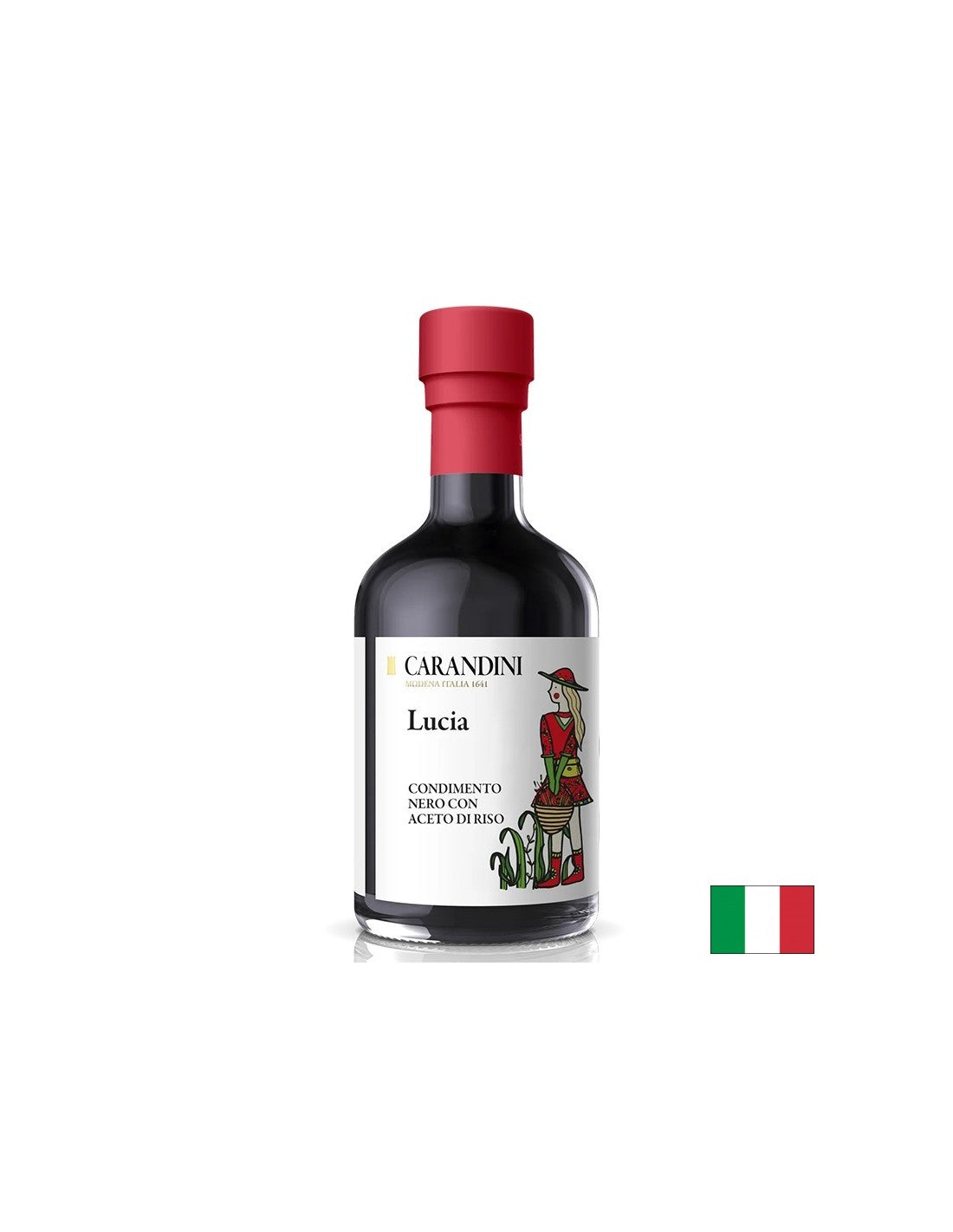 Черен дресинг с оризов оцет лусия, био, 250 ml