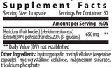 Hericium 650 mg | Лъвска грива - 60 капсули