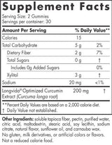 Curcumin Gummies 200 mg - 60 гуми