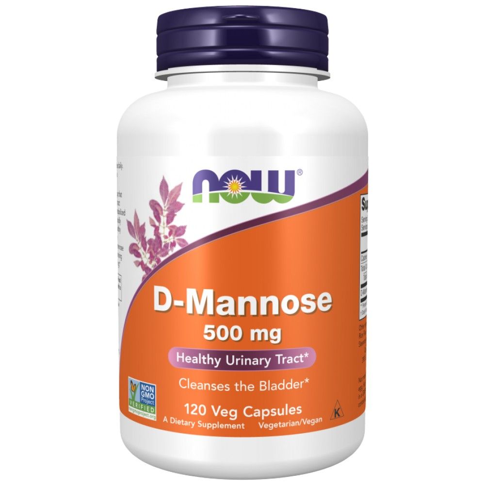 D -Mannose 500 mg - 120 капсули
