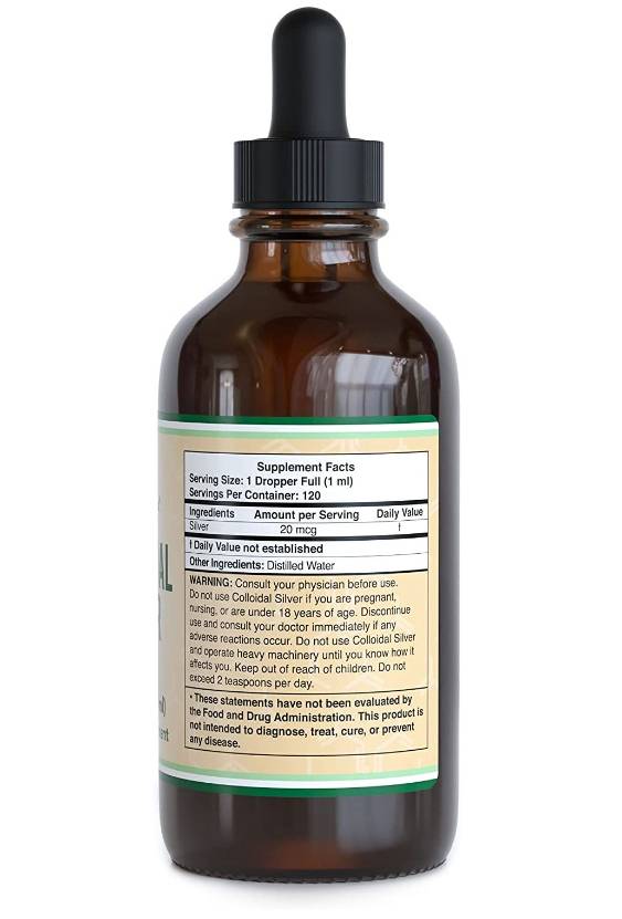Колоидно сребро 20 ppm - 120 ml
