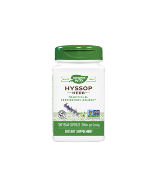 Hyssop Herb 450 mg - 100 capsules - Nutra Best Europe