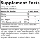 Водорасли DHA 500 mg - 60 гел капсули