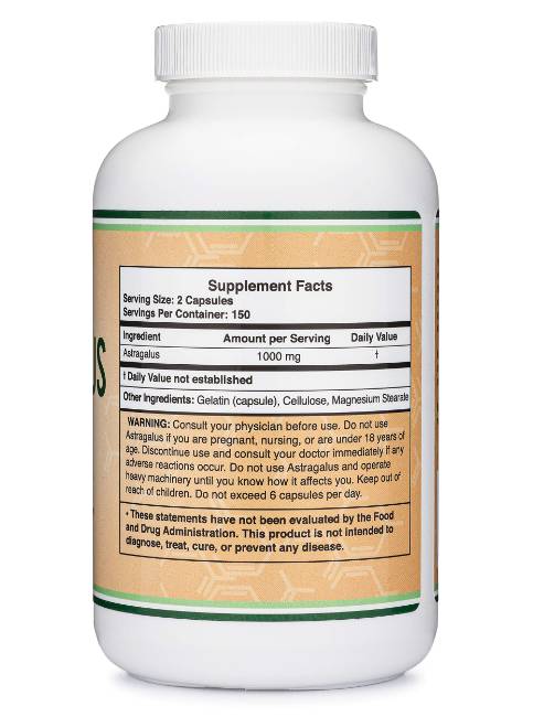 Astragalus 1000 mg - 300 капсули