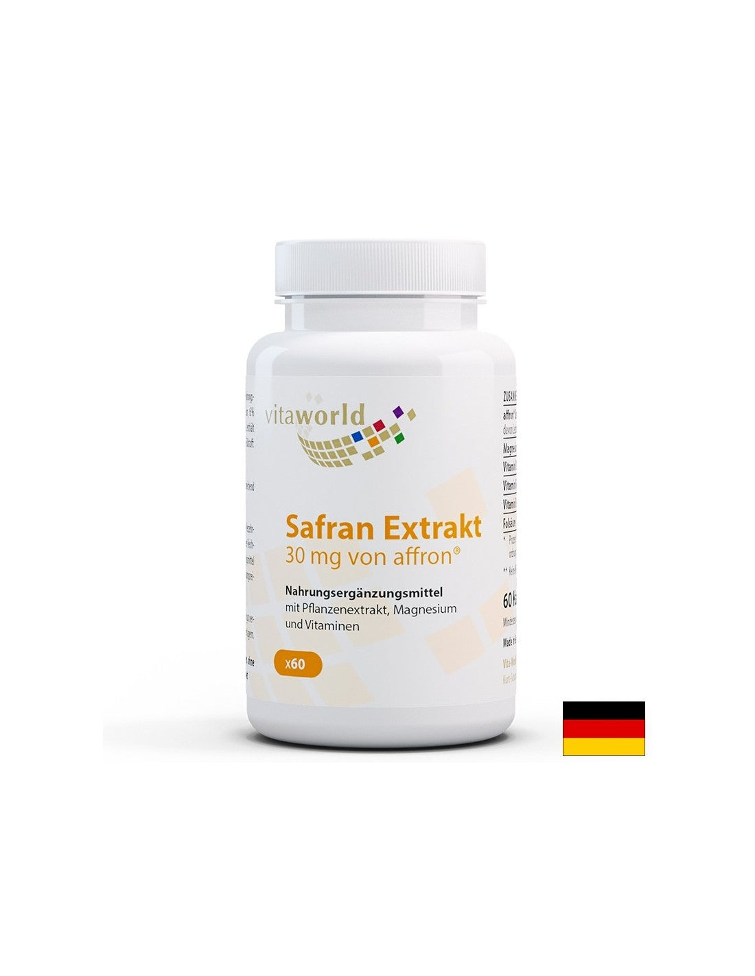 Нервна система - екстракт от шафран, 30 mg x 60 капсули