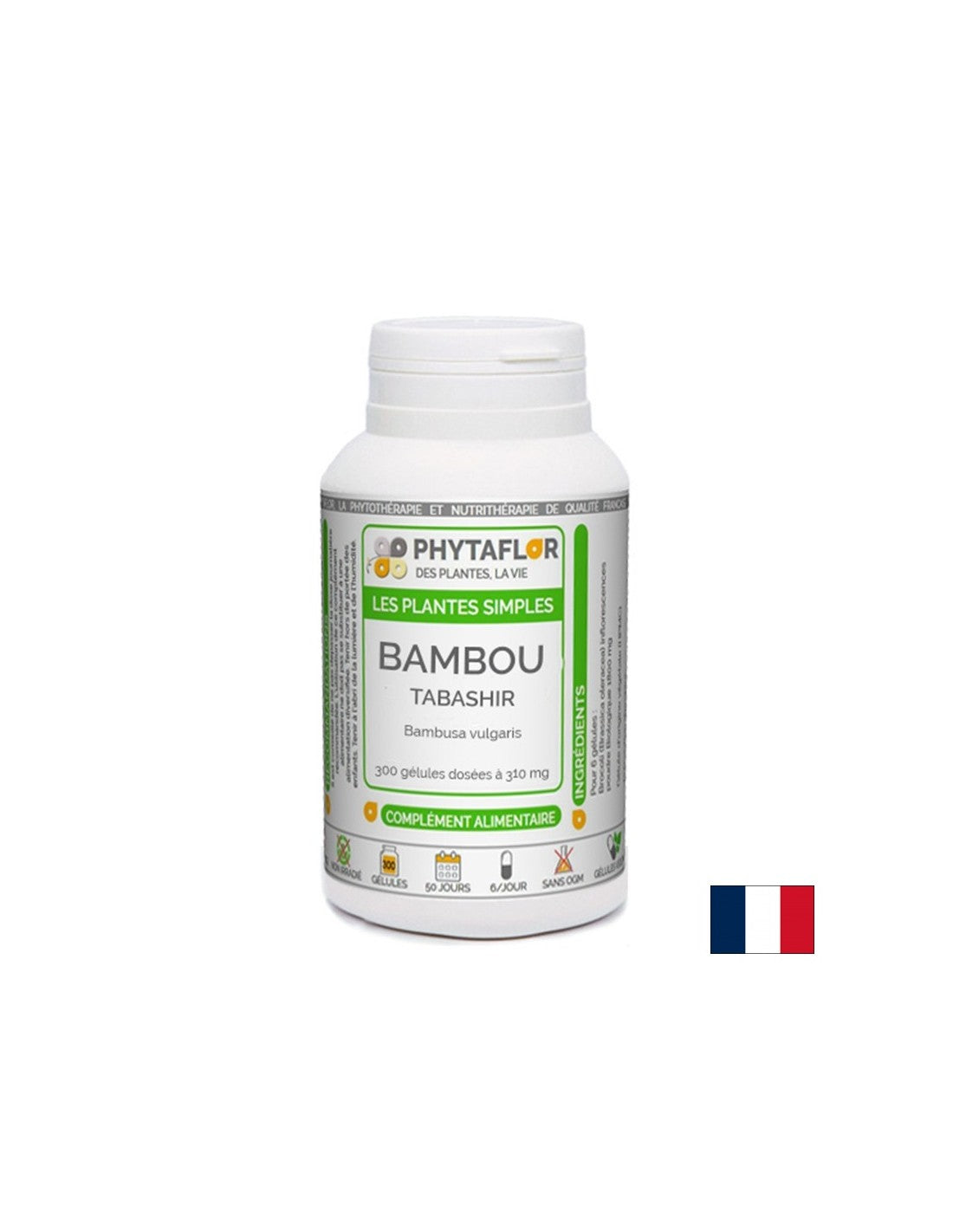 Коса и кожа - бамбуков ексудат, 300 mg x 50 капсули