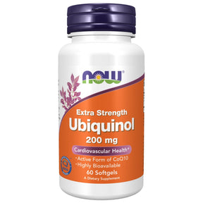 Ubiquinol 200 mg | Extra Strength - 60 Softgels - Nutra Best Europe