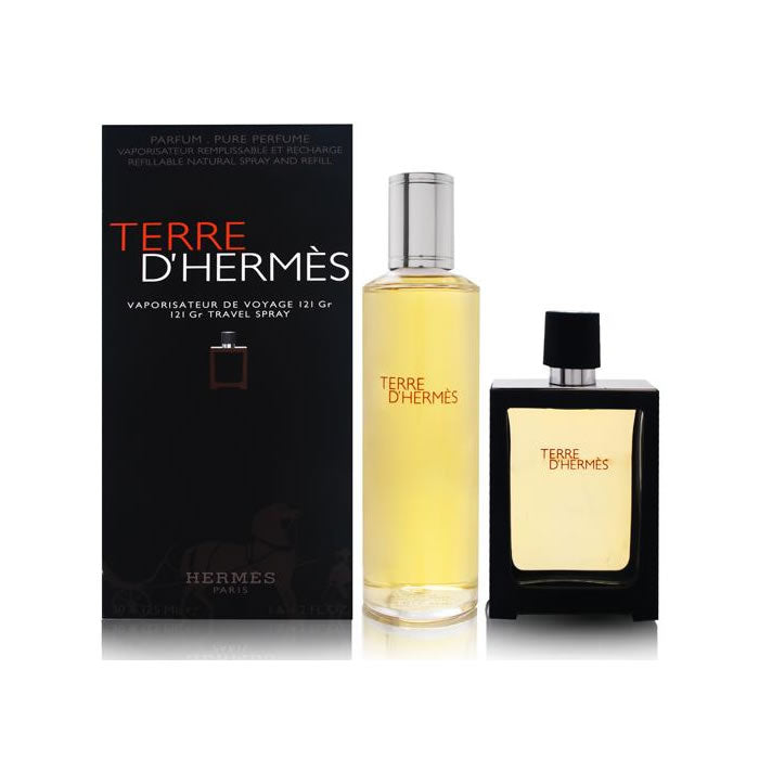 Terre d'Hermes eau de парфюмен спрей за пълнене 30ml комплект 2 броя
