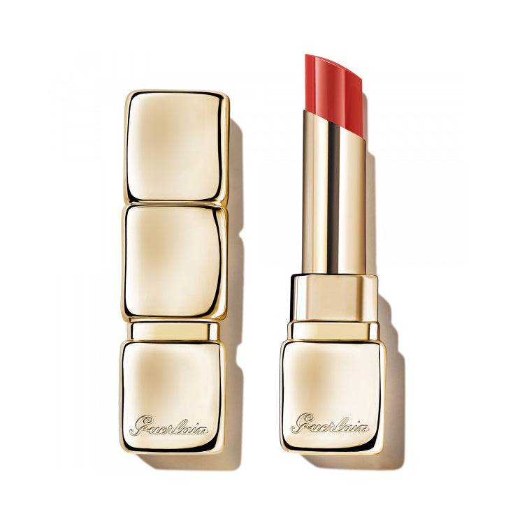 Guerlain Kisskiss Shine Bloom Barra de Labios 519 Флорална тухла 1un