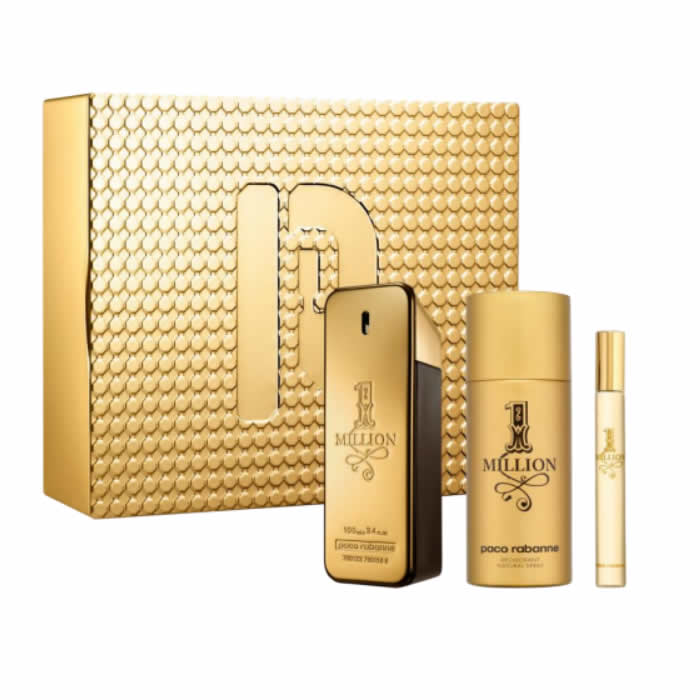 <tc>PACO RABANNE</tc> 1 Million Eau De Toilette Spray 100ml Комплект 3 части