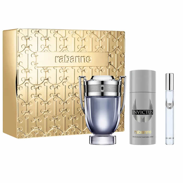 <tc>PACO RABANNE</tc> Invictus Eau De Toilette Spray 100ml комплект 3 бр