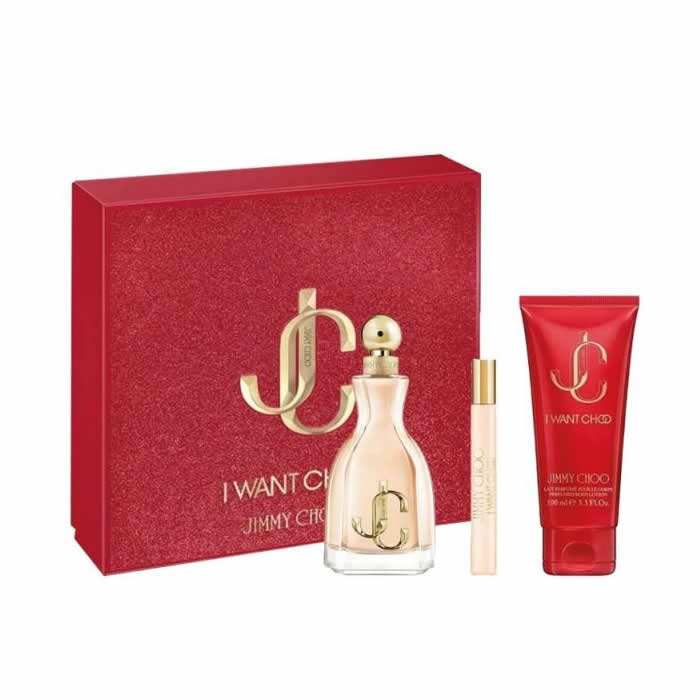 <tc>JIMMY CHOO</tc> I Want Choo Eau De Parfum Spray 100ml Комплект 3 бр