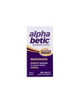 Енергизиране на мултивитамини за диабетици - Alpha Betic®, 30 таблетки
