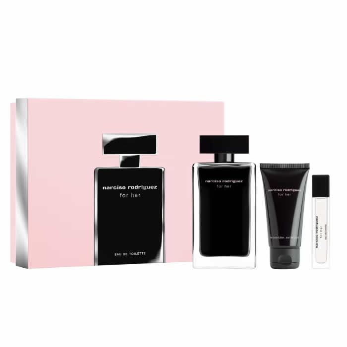 <tc>NARCISO RODRIGUEZ</tc> за жени - Тоалетна вода 100мл + Лосион за тяло 50мл + Мини 10мл