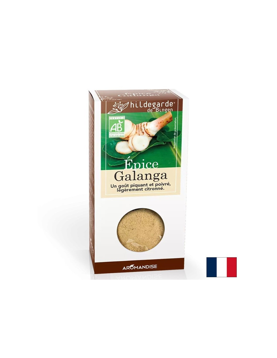 Galangal (root) - азиатска подправка - за подправяне на ястия за домашни птици и морски дарове, 35 g, прах