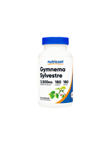 Диабет и кръвна захар - Gymnema, 3500 mg/180 капсули, 180 дози <tc>Nutricost</tc>