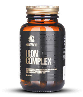GRASSBERG Iron Complex 60 Caps - Nutra Best Europe
