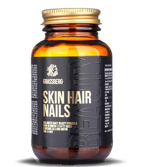 GRASSBERG Skin Hair Nails 60/120 Caps - Nutra Best Europe