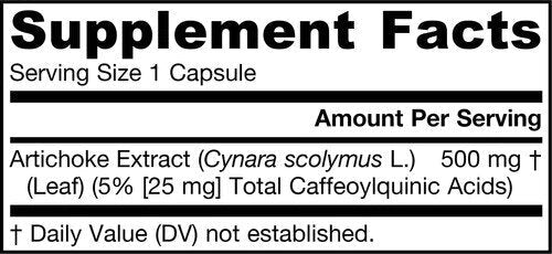 Артишок 500 mg - 180 капсули
